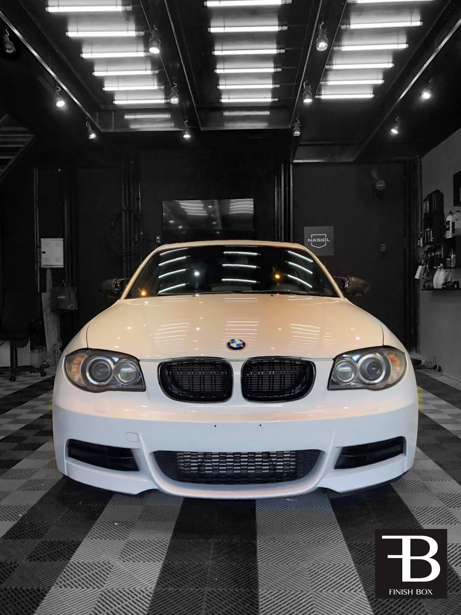 FINISH BOX - ESTÉTICA AUTOMOTIVA - BMW COUPE BRANCA