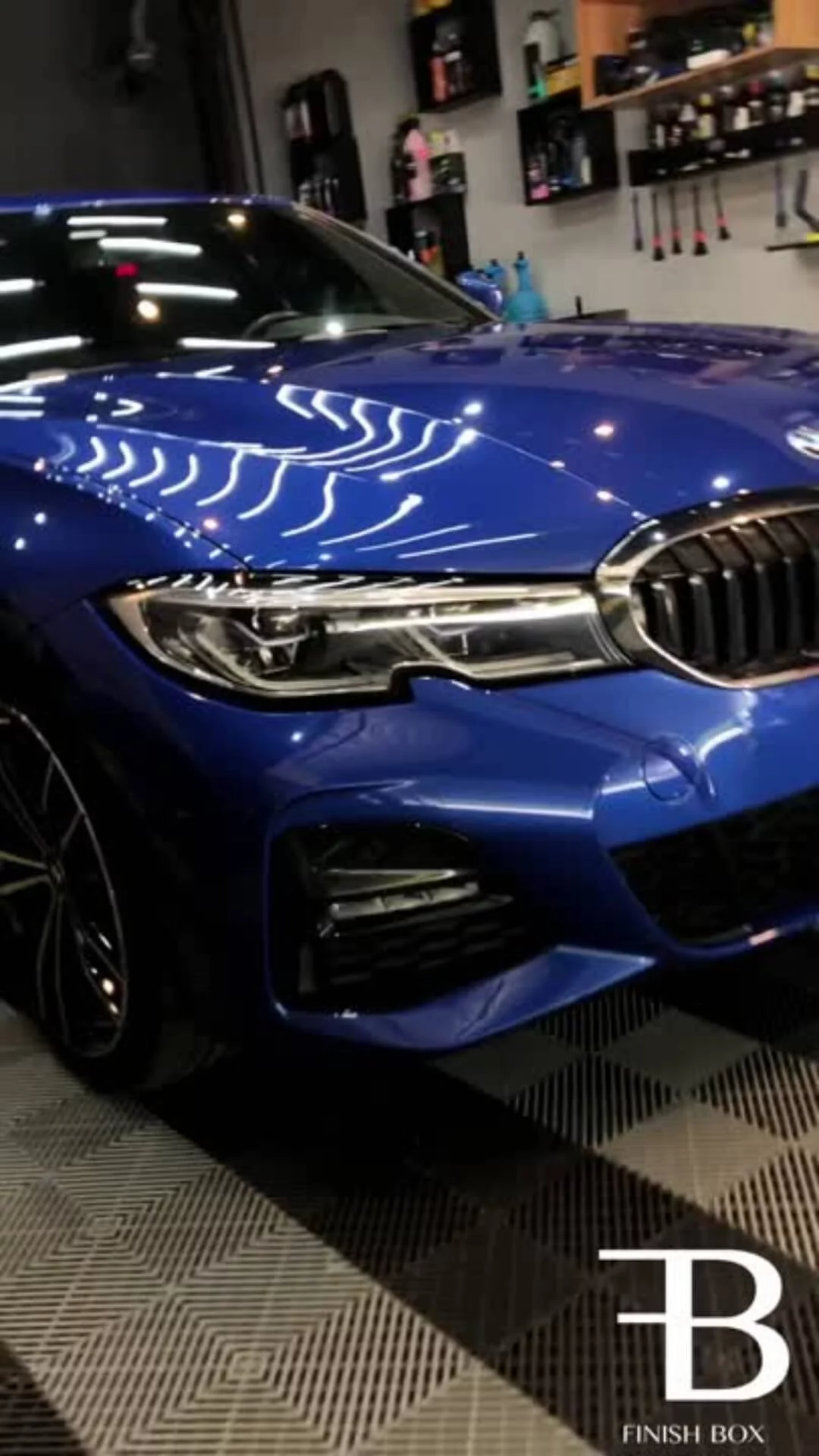 FINISH BOX - ESTÉTICA AUTOMOTIVA - BMW HIBRIDA AZUL